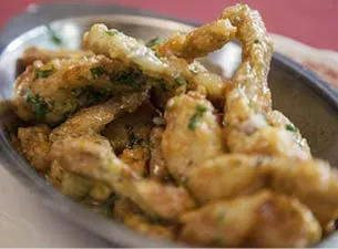 Frog's Legs at Chez Pierre Restaurant